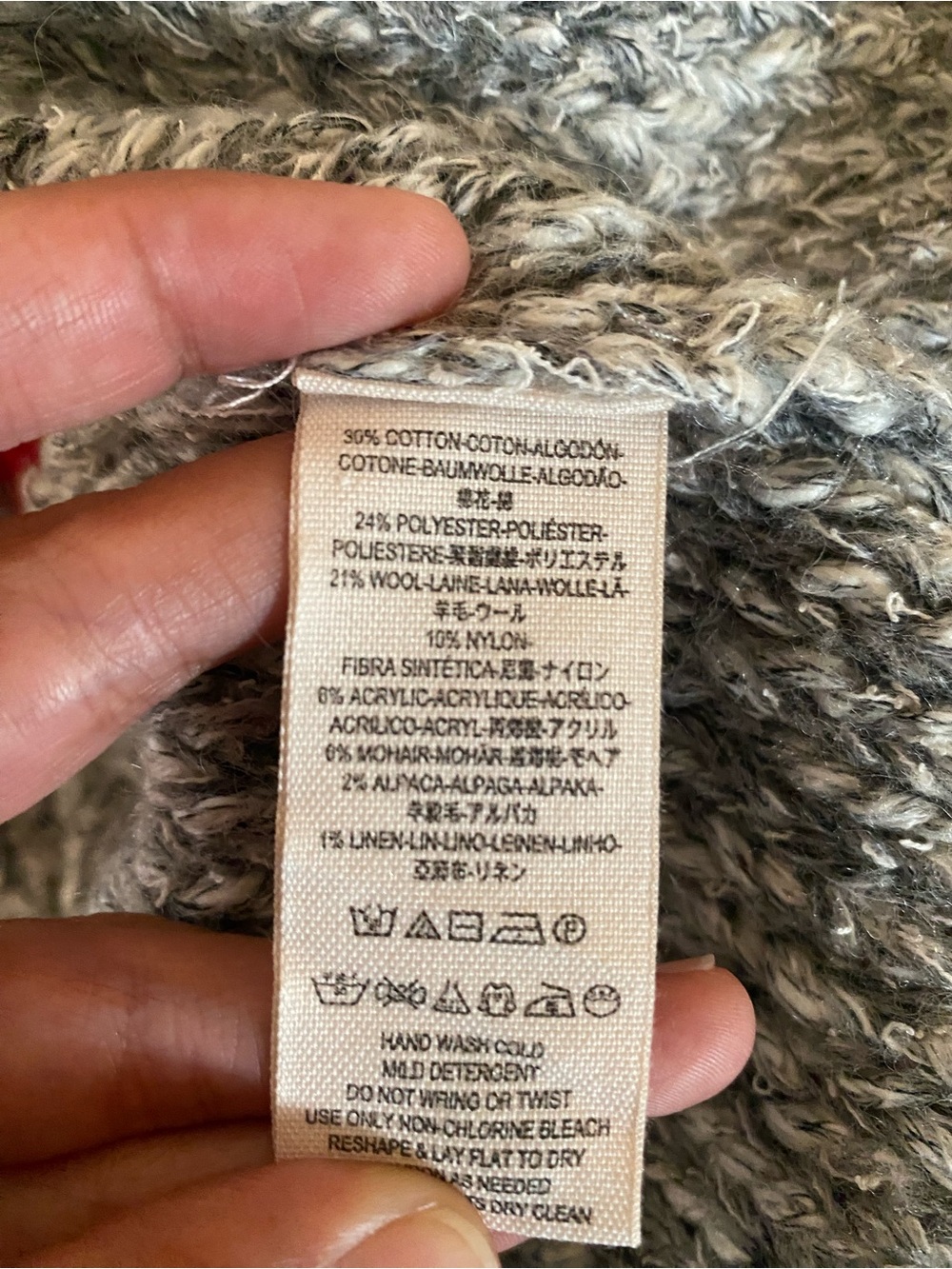 Free People Arctic Blast Cozy Pullover Sweater - Picture 8 of 8